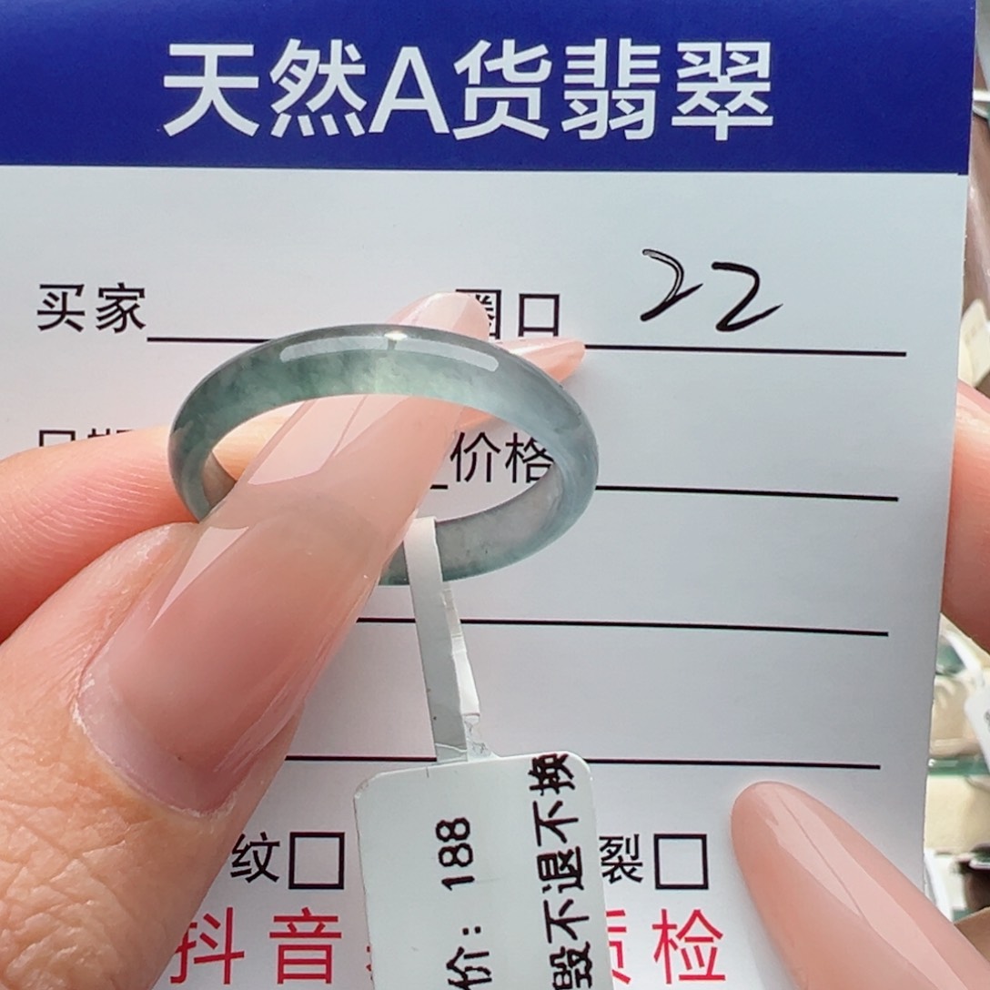 未镶嵌戒指翡翠白****事缅甸翡翠