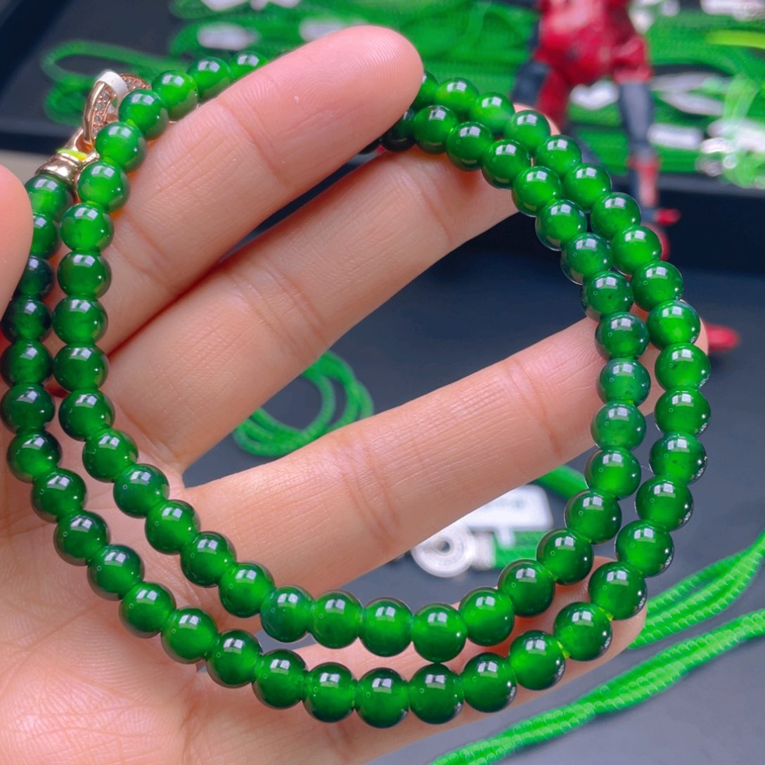 翡翠项链未镶嵌，1