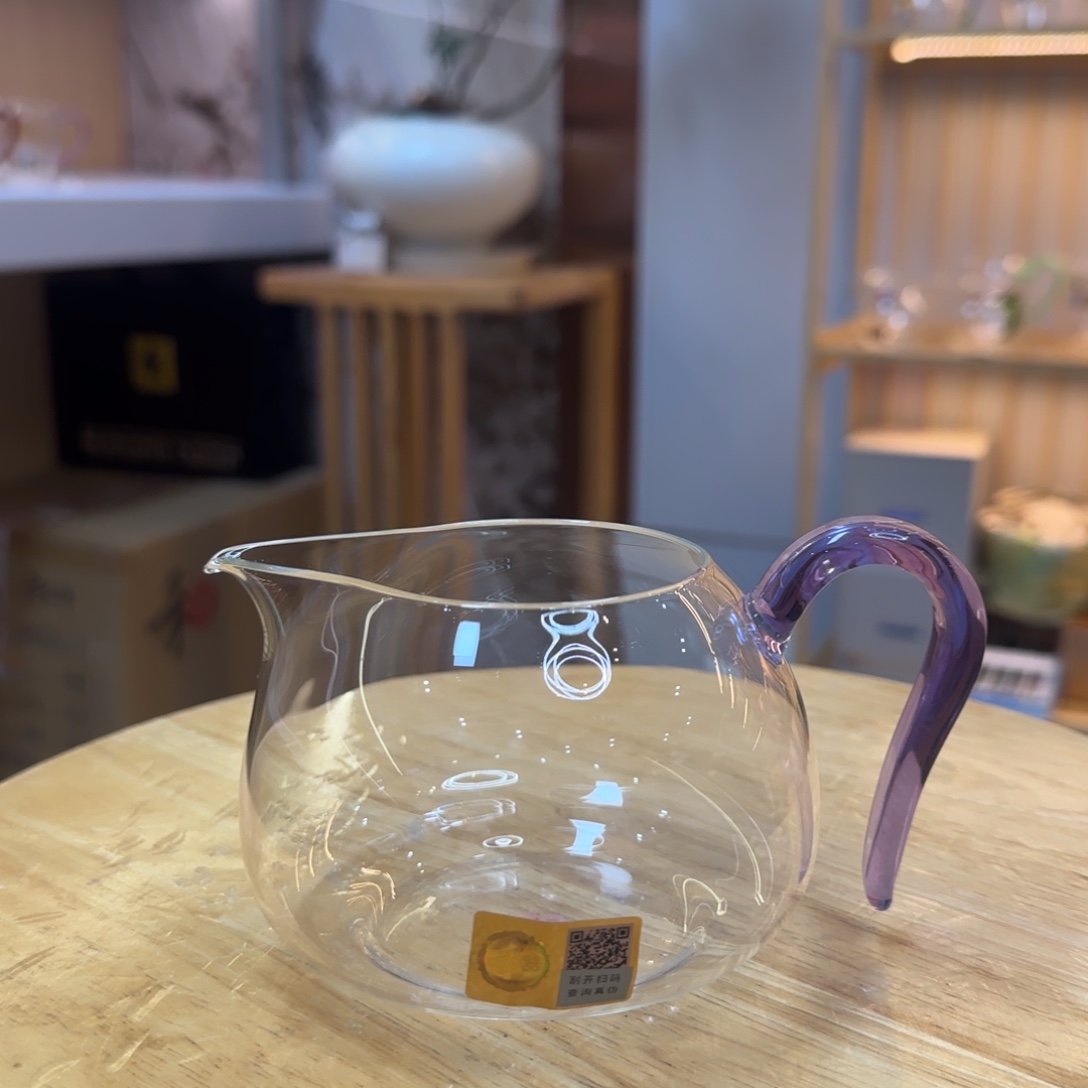 禾器淡然公道杯浅紫色