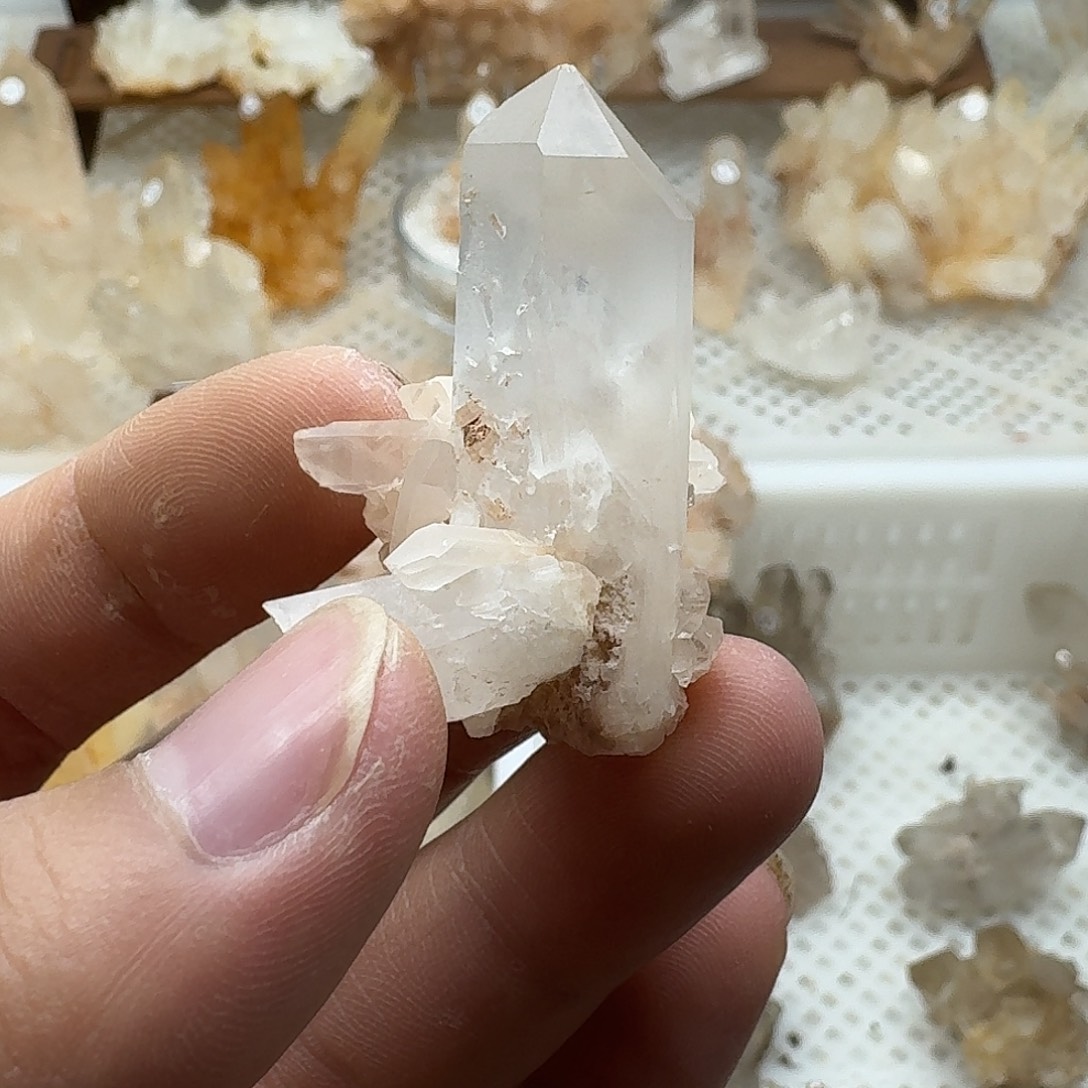 银S925镶嵌珠宝半成品水晶7