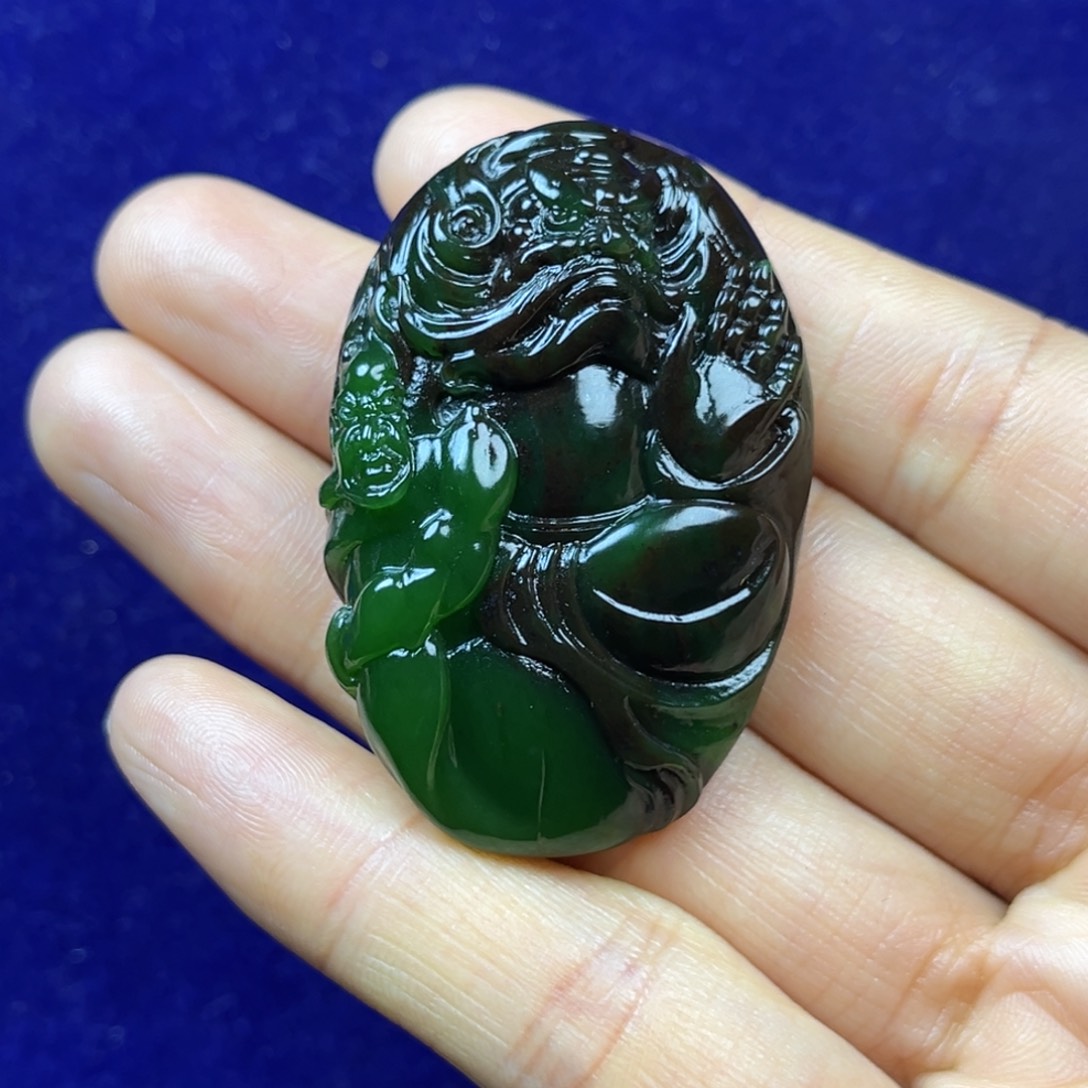 未镶嵌和田玉挂件