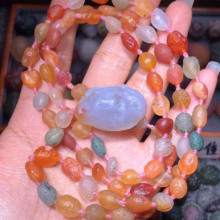 玛瑙/玉髓珠宝半成品未镶嵌