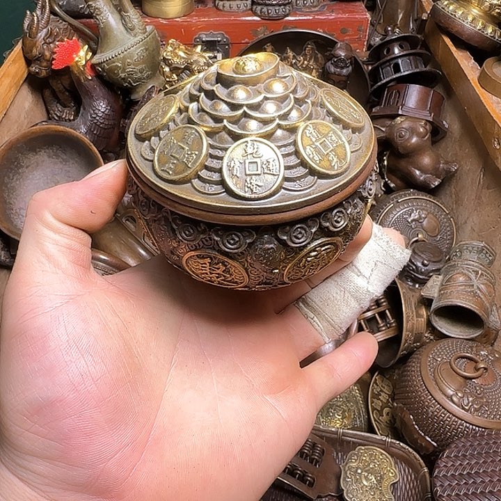 铜材质文玩摆件装饰