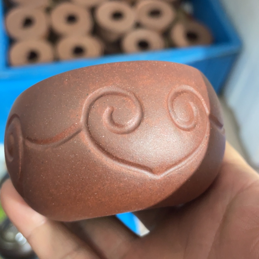 紫砂茶壶老红泥料