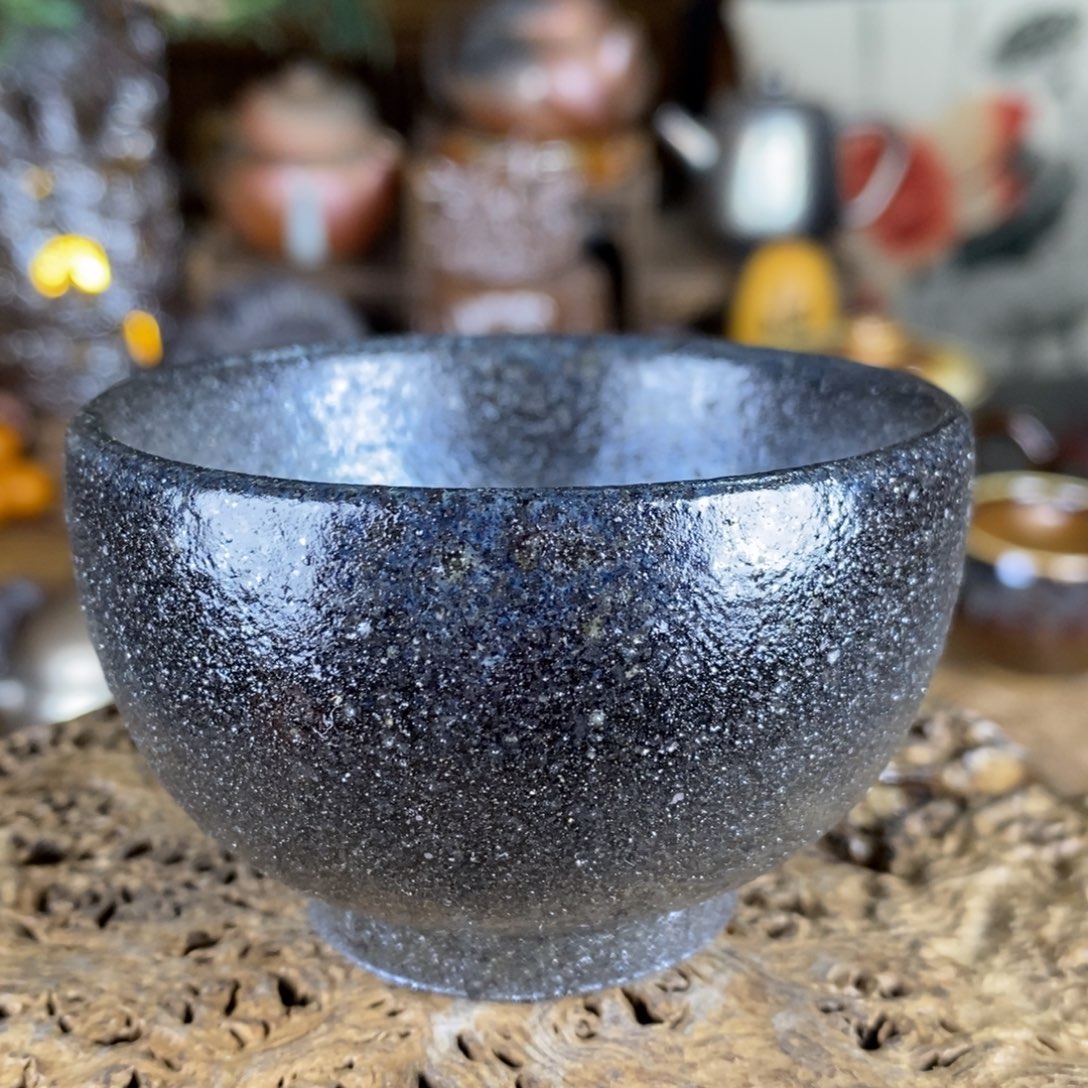 双节大漏，建水紫陶柴烧茶器，00011