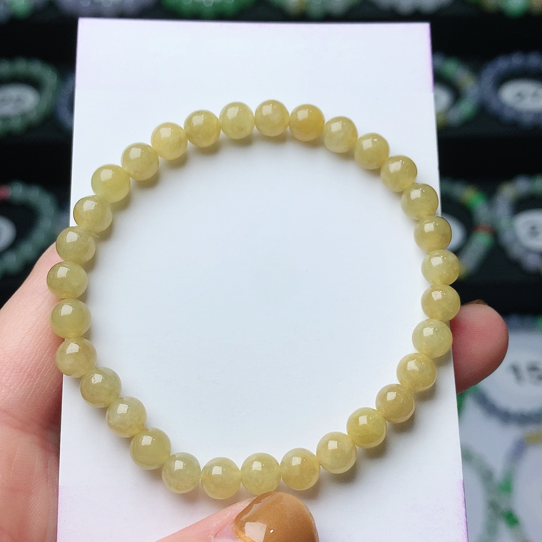 翡翠手链未镶嵌翡翠