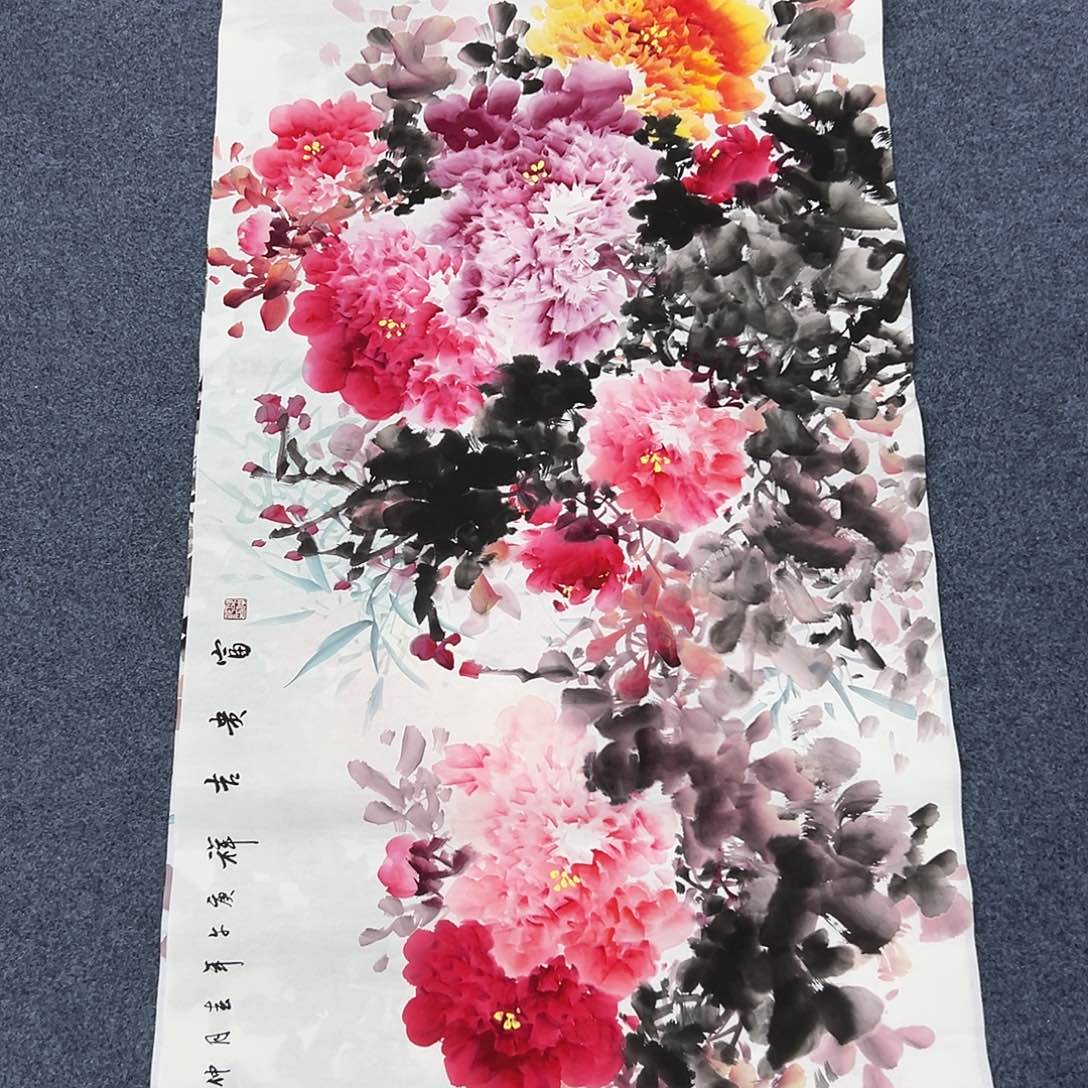 国画国画作品宣纸纯手绘