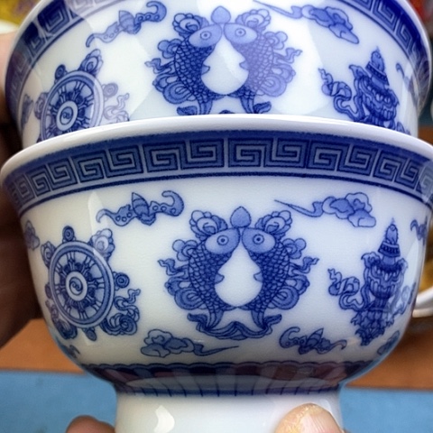 景德镇陶瓷藏式茶碗