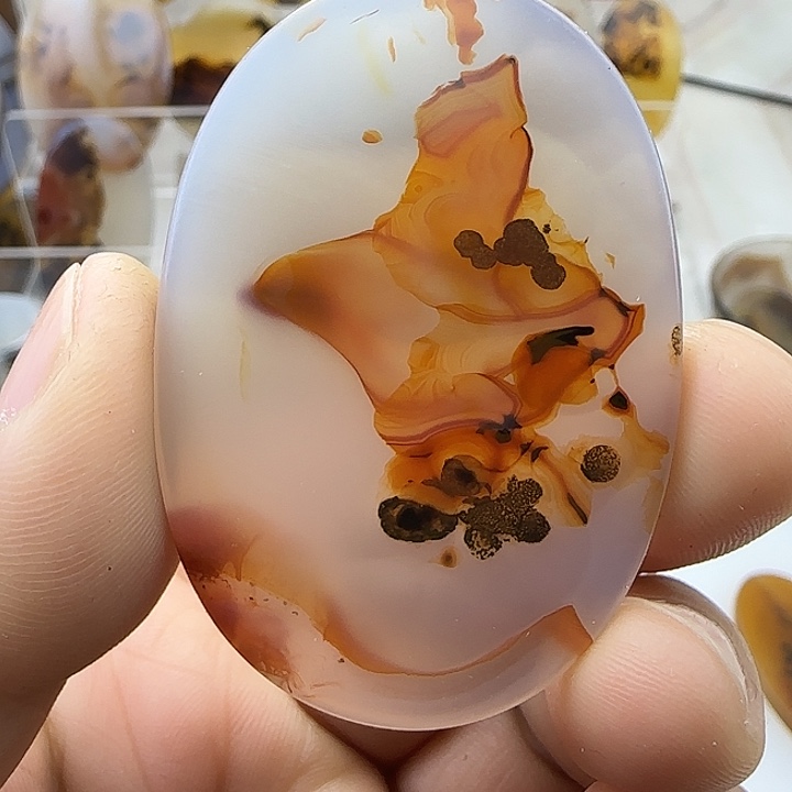 玛瑙/玉髓未镶嵌颈饰