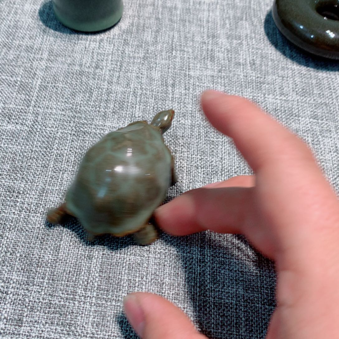 中***名龙泉青瓷茶具茶宠