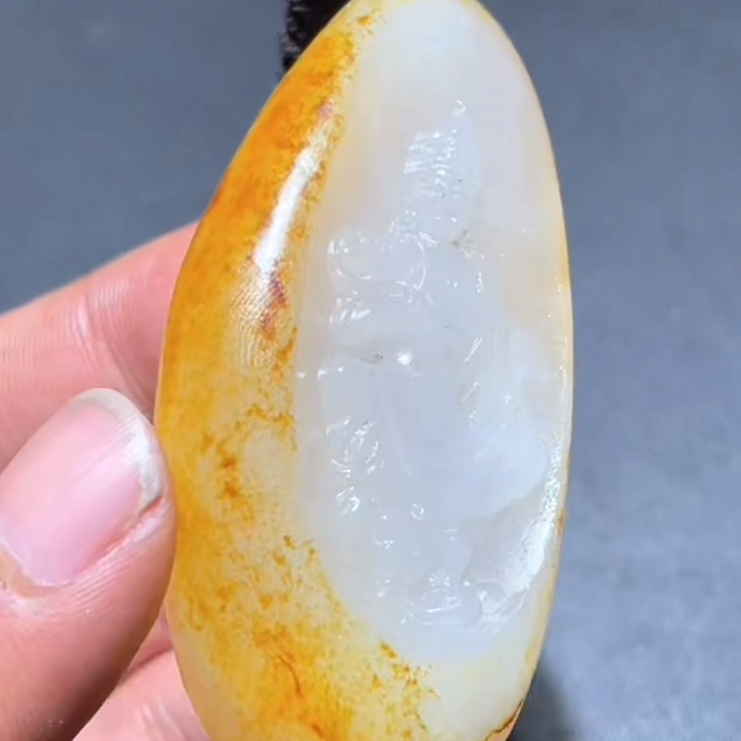 和田玉玉石挂件 d0102拍一发一