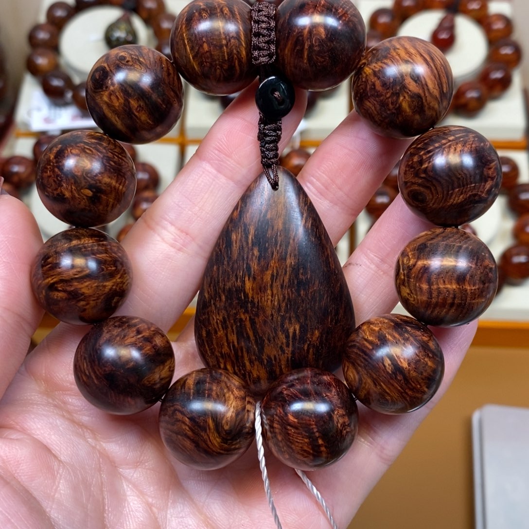 黄花梨/降香黄檀手串/手链吴*庆海南黄花梨2