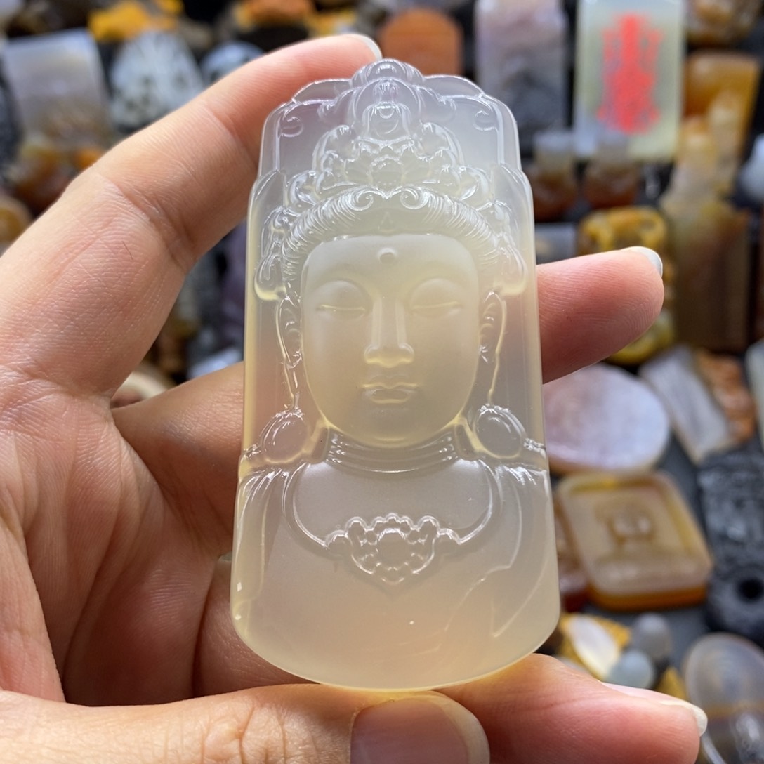 玛瑙/玉髓颈饰未镶嵌+**+