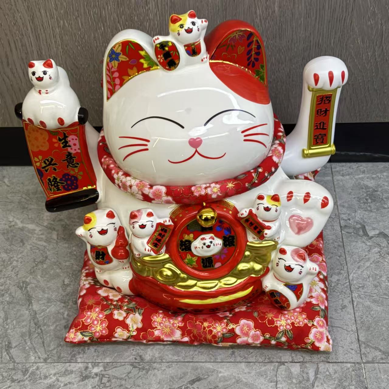 M970招财猫摆件 随机发