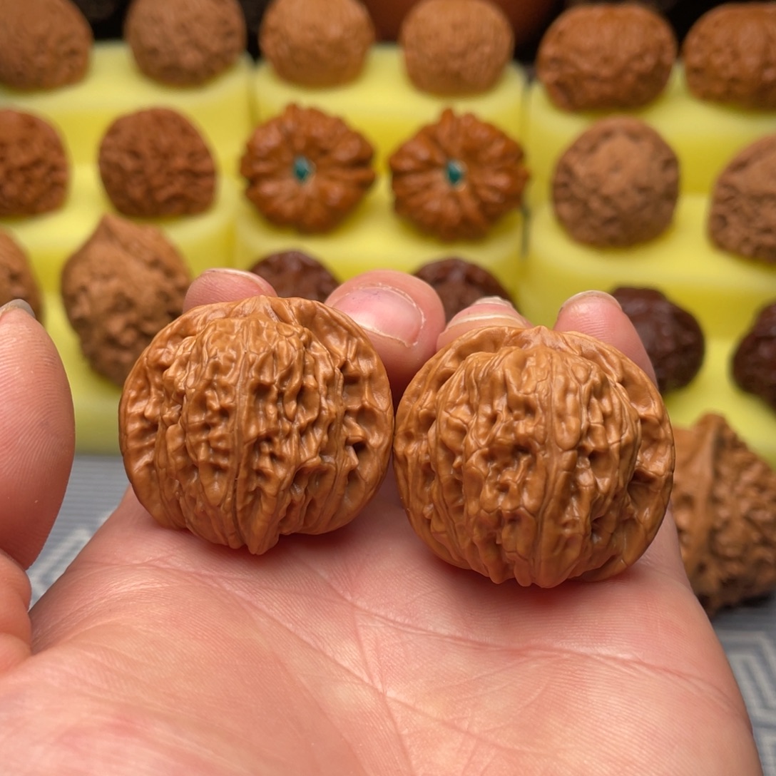 把件文玩核桃36全品汉高楼编号522