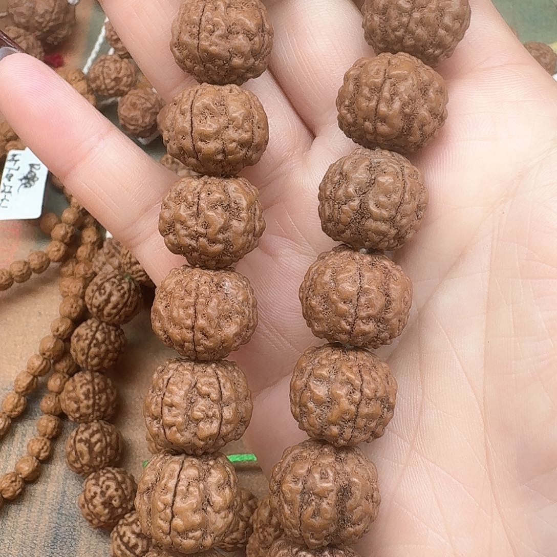 金刚菩提手串龙珠16-16.5