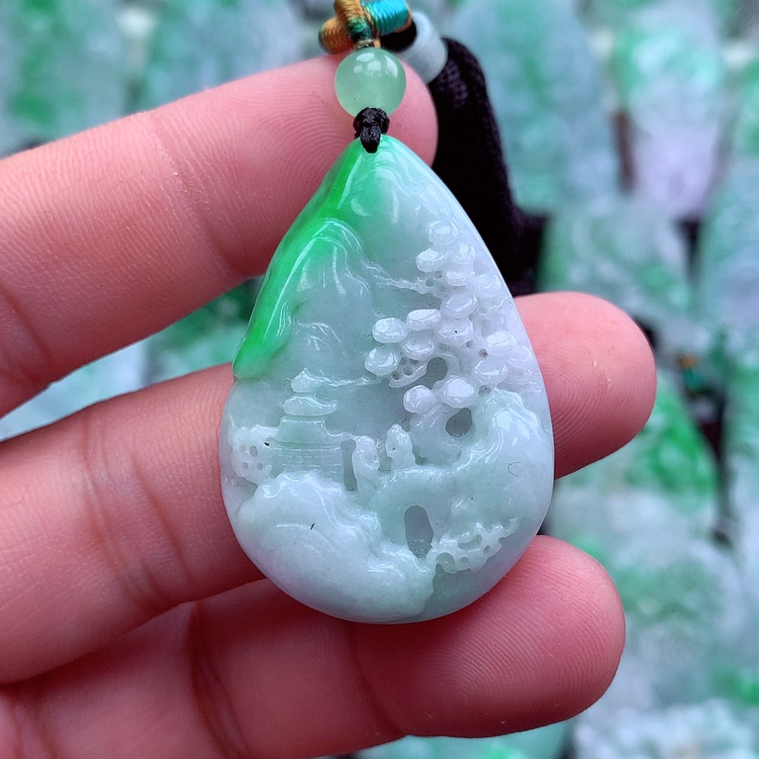 翡翠吊坠(不含链)未镶嵌