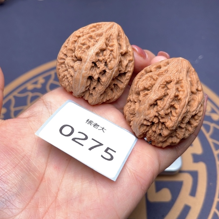 文玩核桃把件40大粗筋 0275