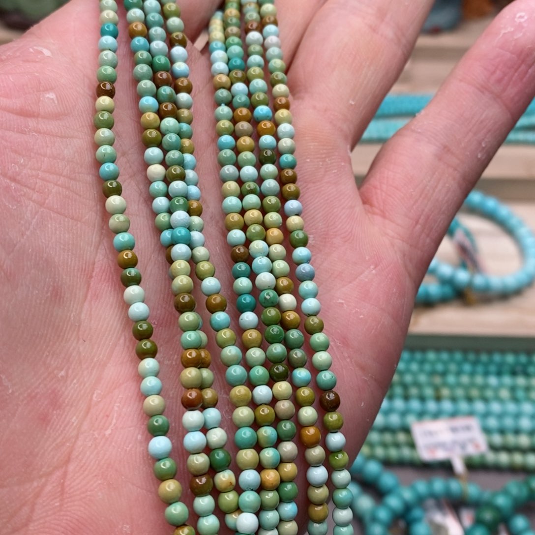 绿松石珠宝奇石未镶嵌多样性发货一