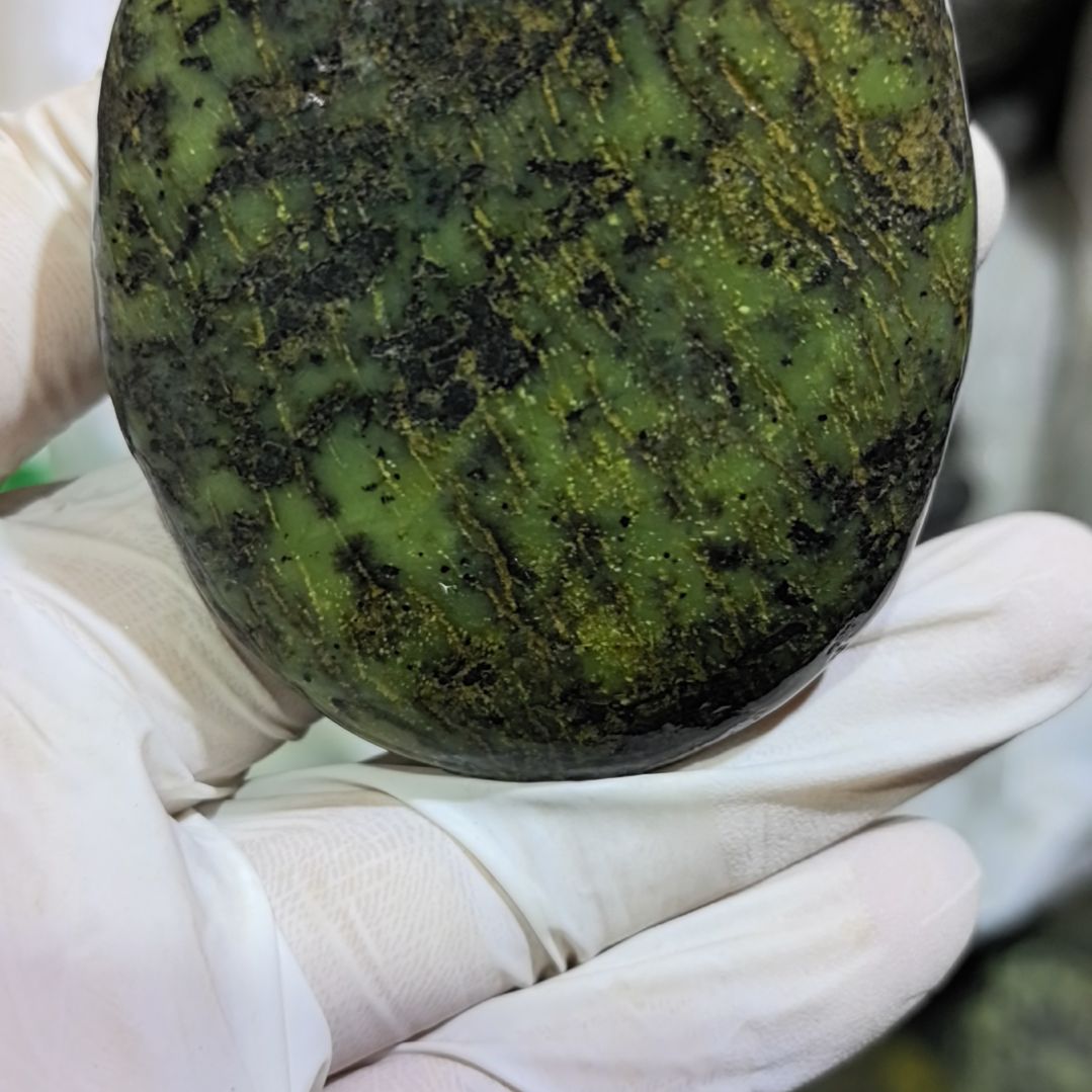 军***魂藏玉药王石原石一个