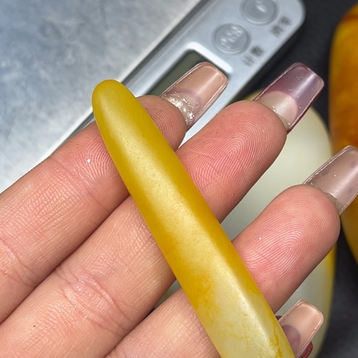 和田玉项链未镶嵌木***木