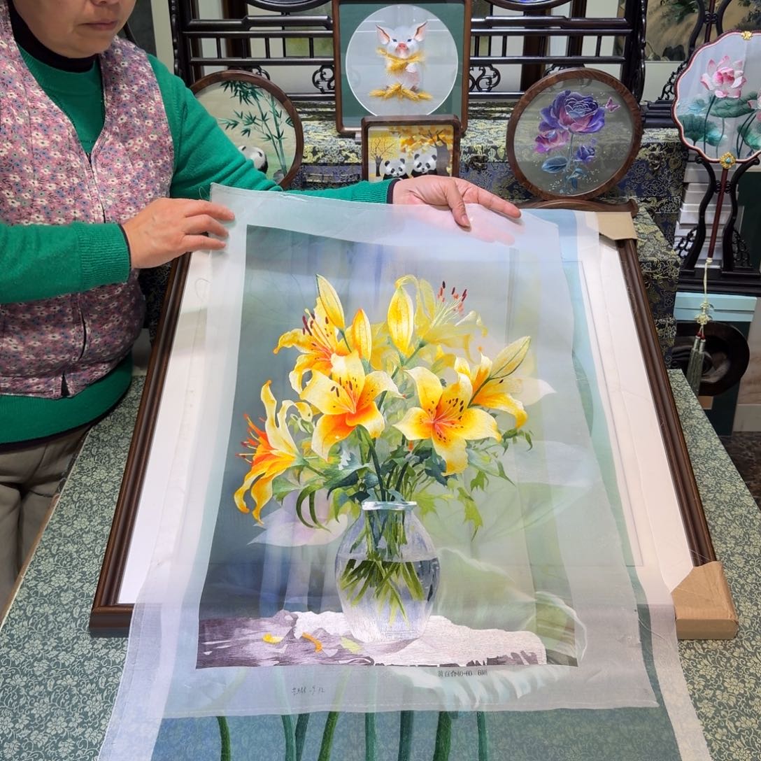 刺绣手工苏绣工艺