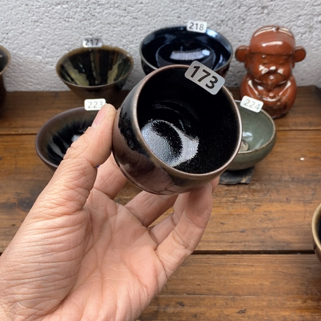 茶盏建盏主人杯漂亮173