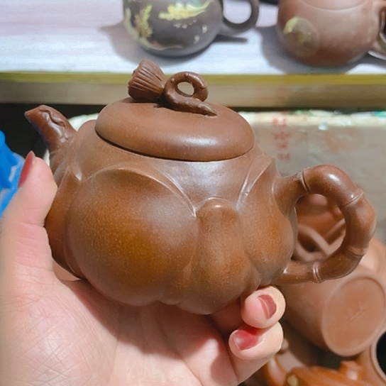 全手工，半手工制作宜兴紫砂壶