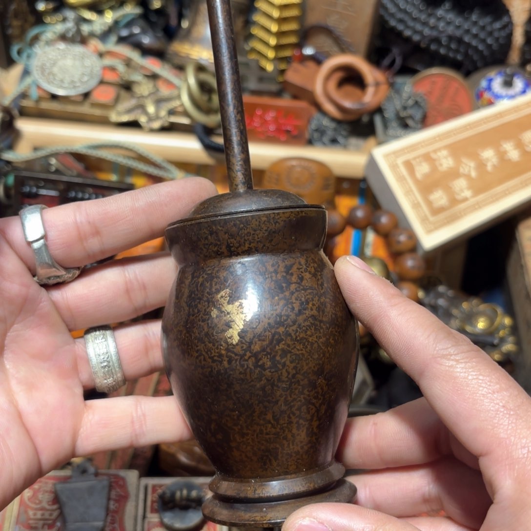 铜器摆件收收藏藏