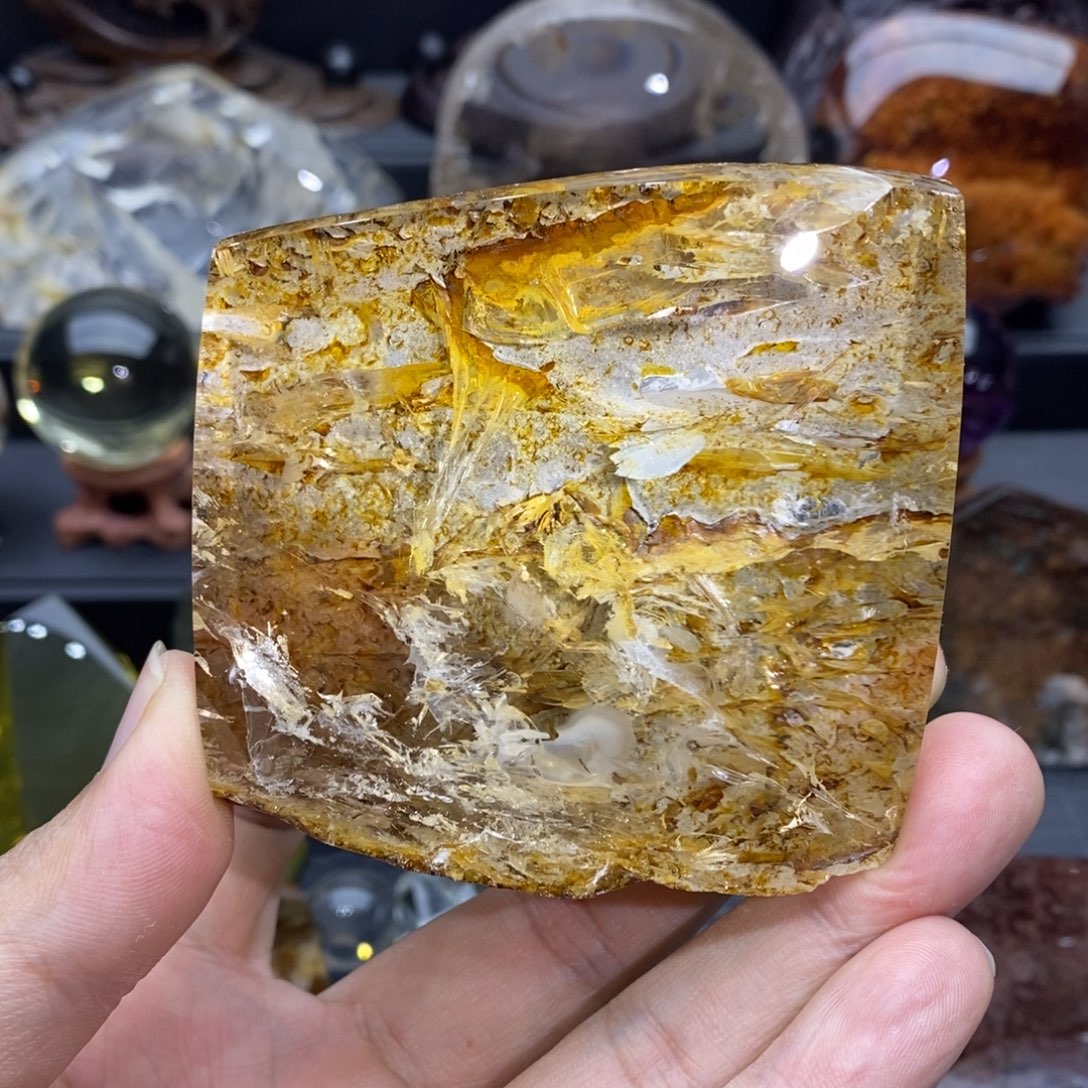 未镶嵌车挂水晶水晶