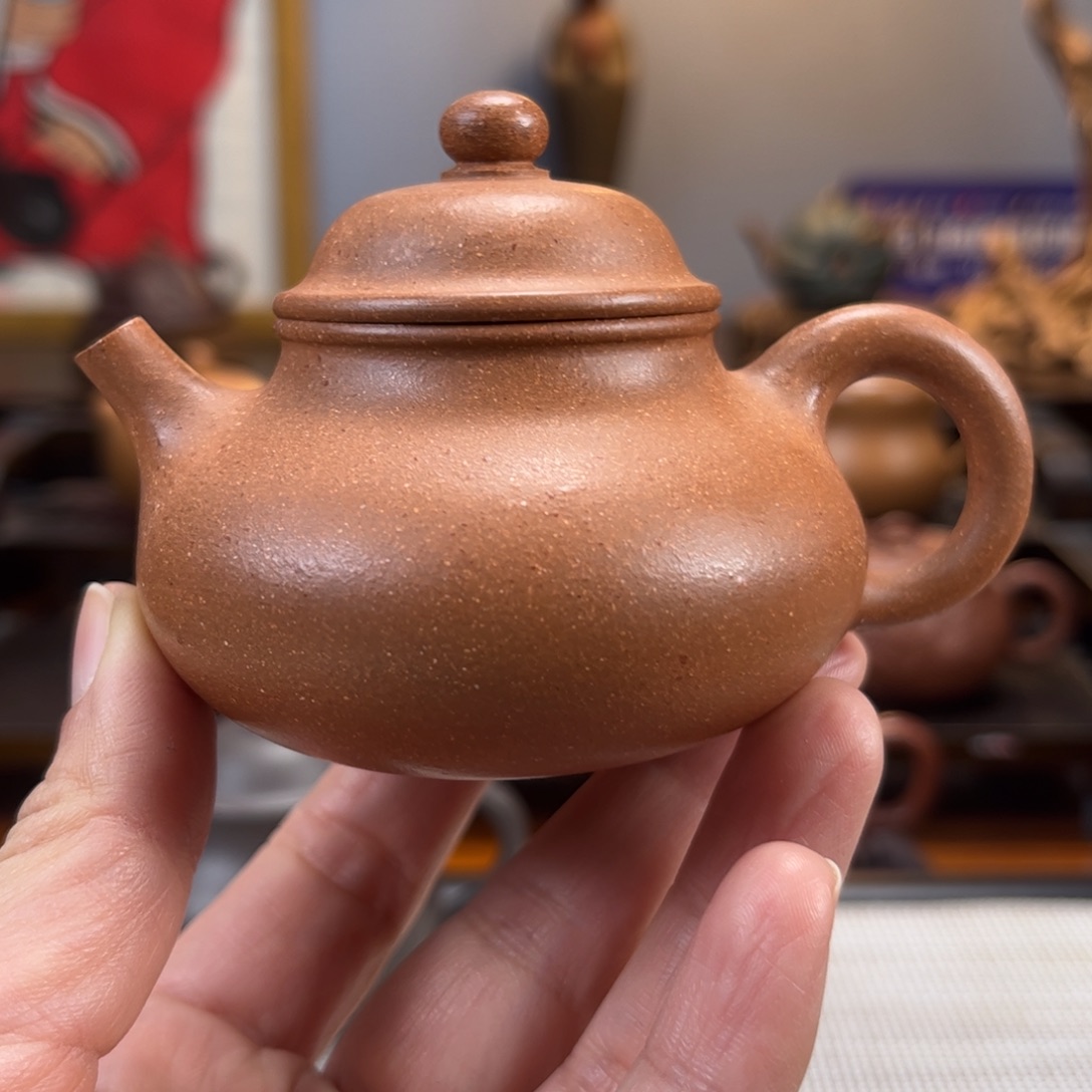 紫砂茶具半手工制作