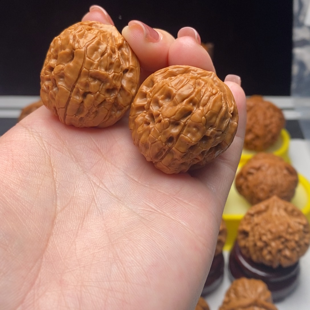 核桃文玩核桃甲骨文34