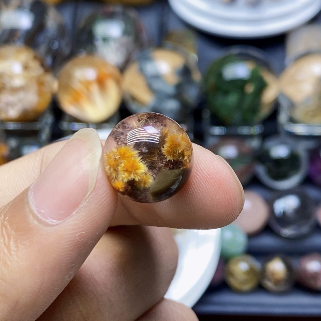 银S925镶嵌颈饰水晶嘟****卜水晶