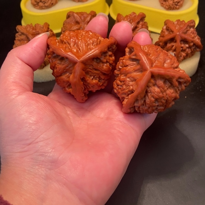 吊坠文玩核桃阿****桑工艺三棱