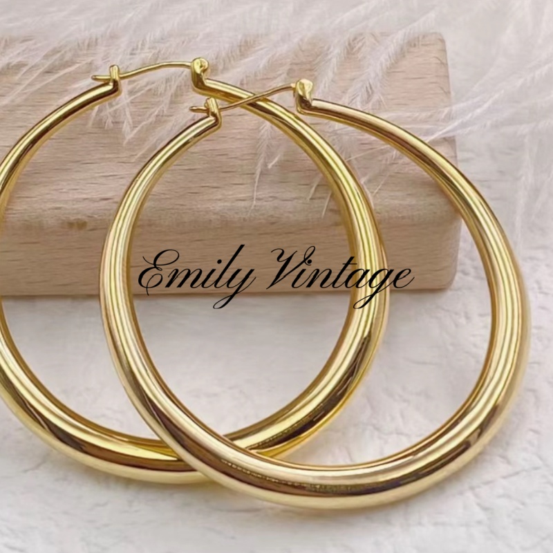 铜合金耳饰 【2761】Emily Vintage珍藏款