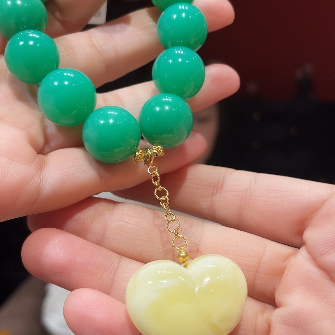 石英质玉未镶嵌手链澳玉