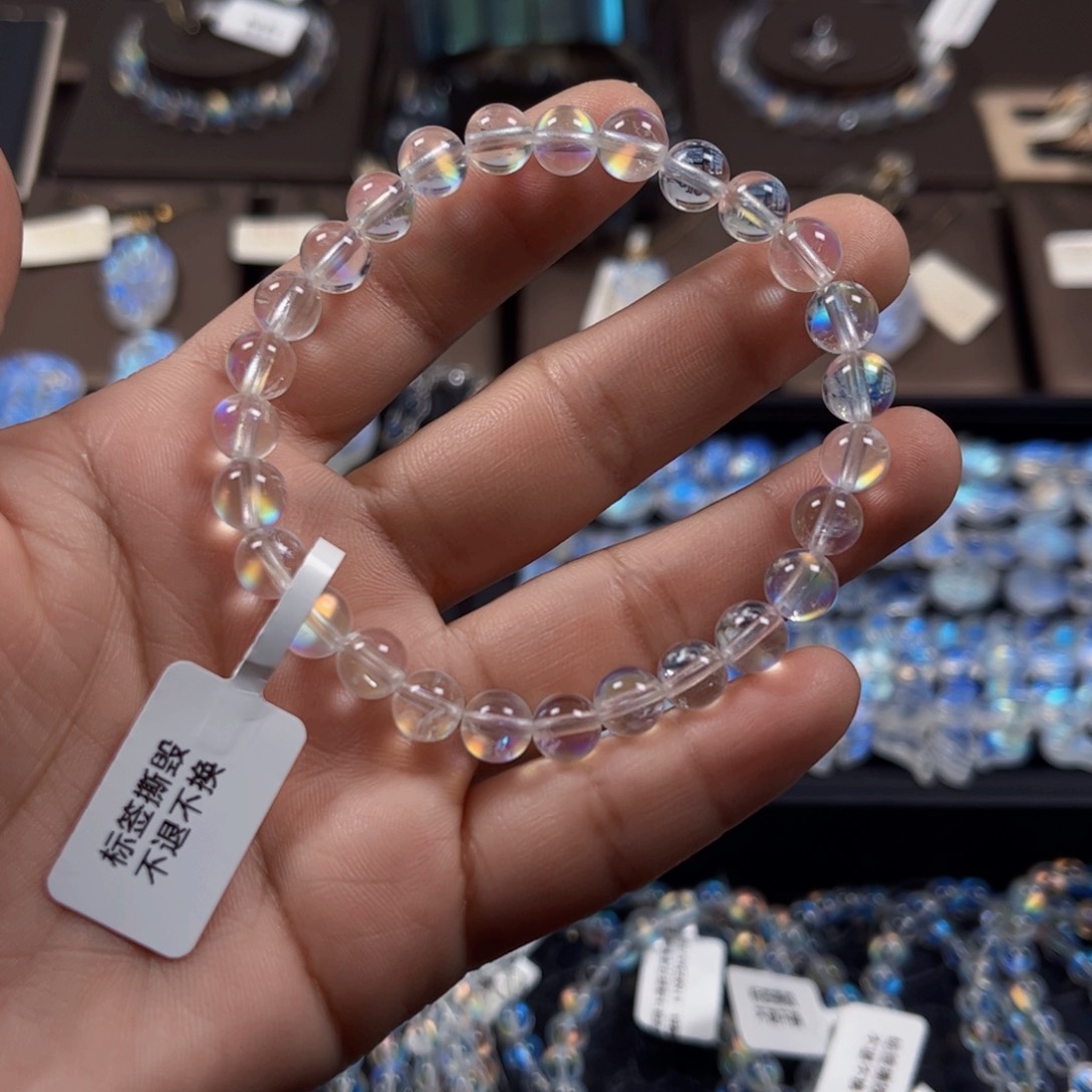 长石手链未镶嵌7.2左右