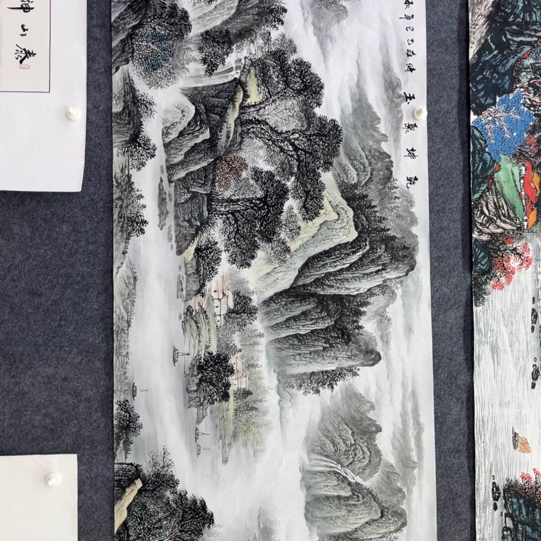 莫兆华老师小六尺画心