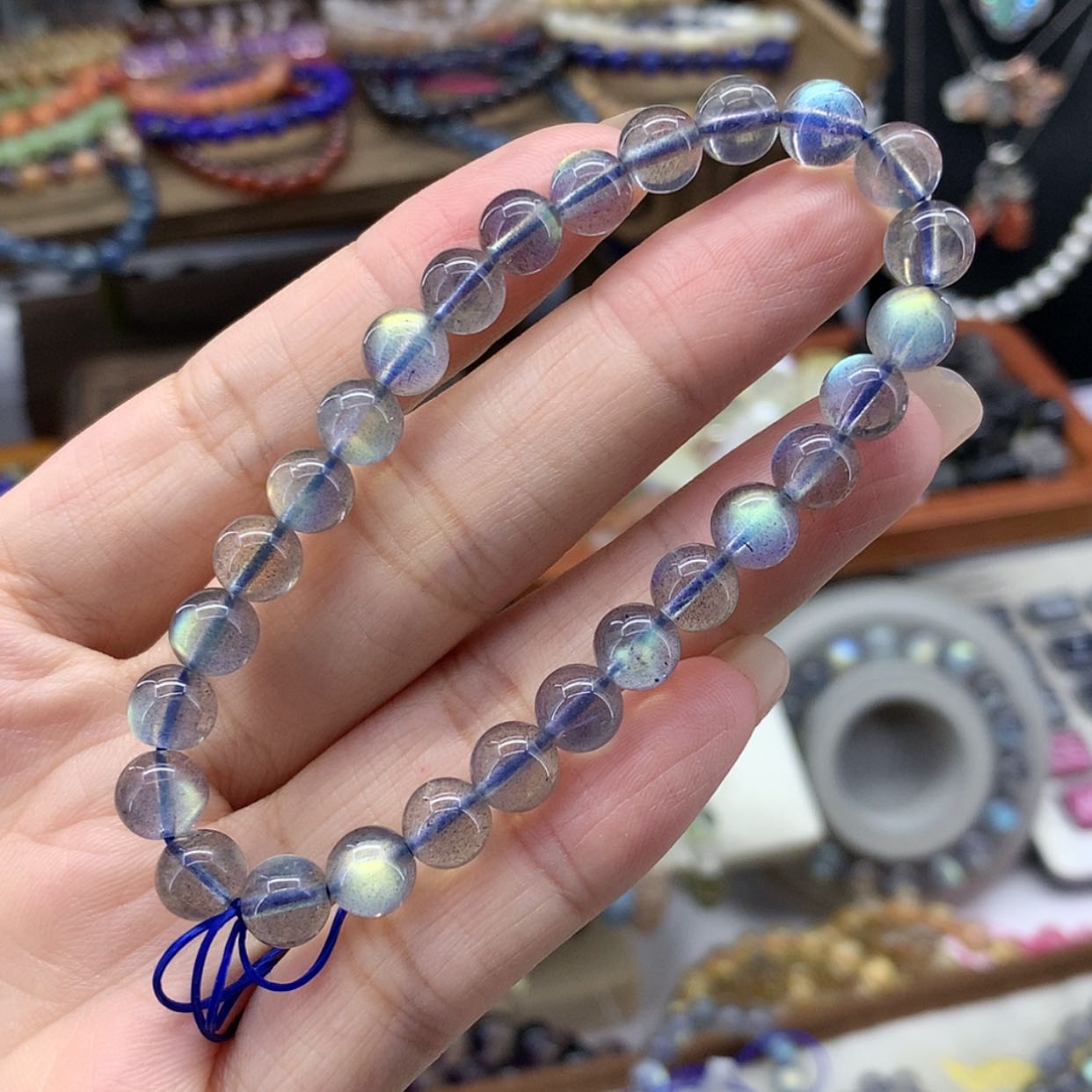 【闪购商品】长石手串未镶嵌早****！手串