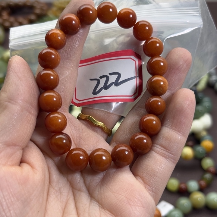 蛇纹石玉未镶嵌手链