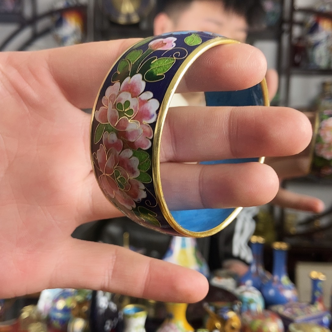 h***j铜景泰蓝创汇轮胎镯