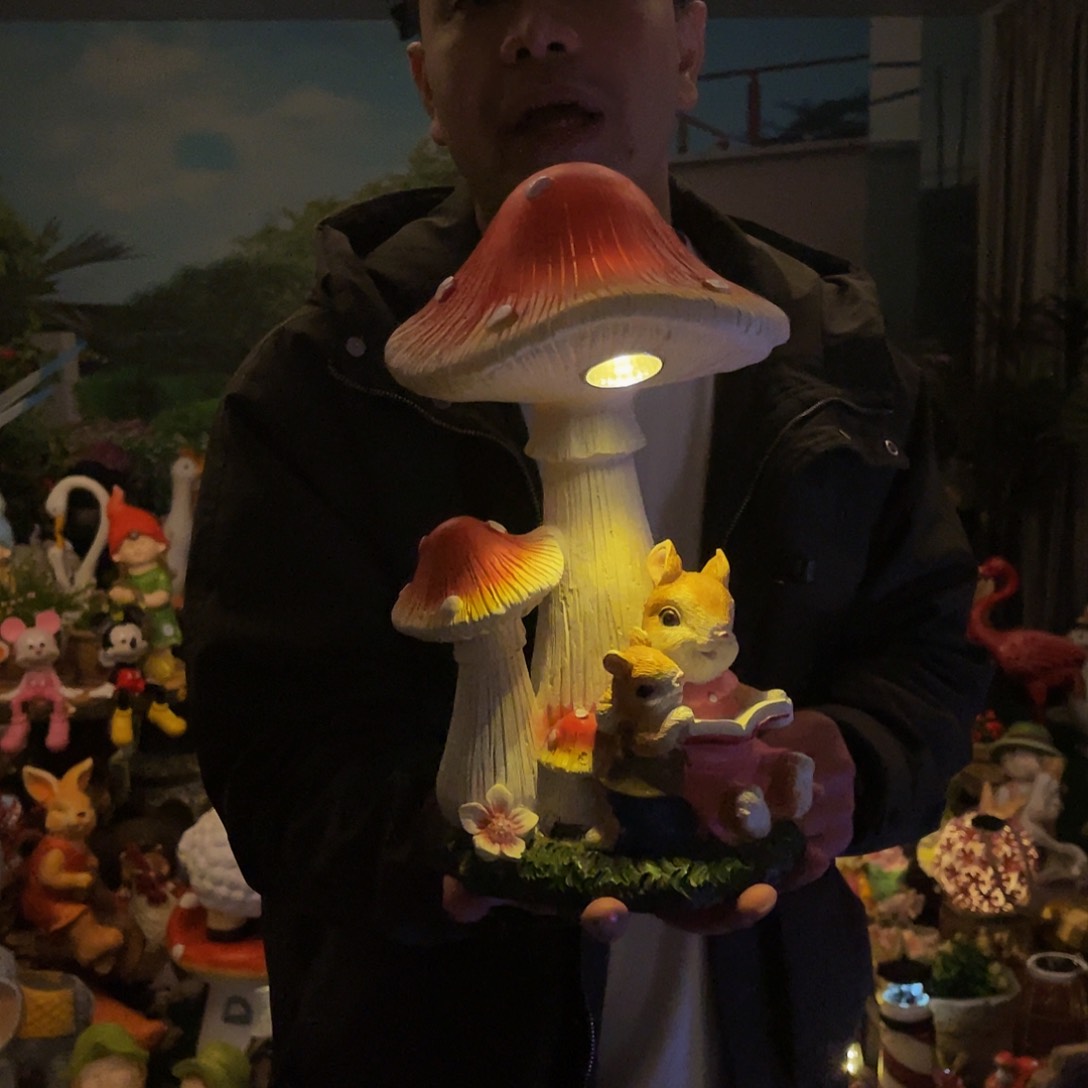 红陶花园庭院摆件&000&