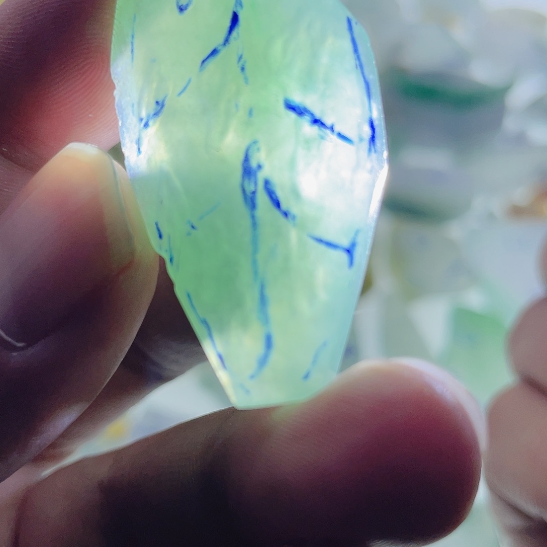 定制翡翠未镶嵌天然翡翠雕刻定制