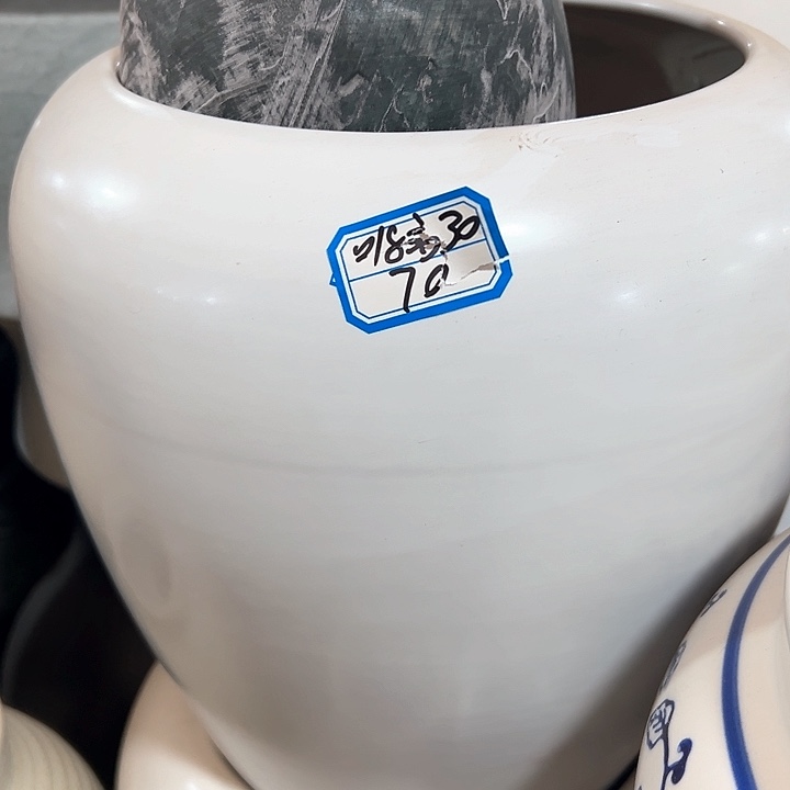 陶瓷景德镇精品花盆栽适合