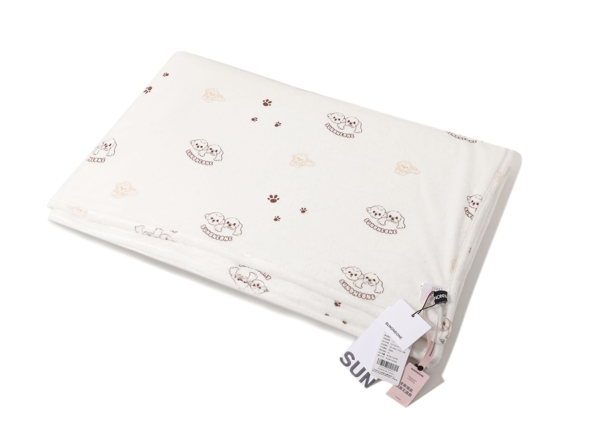 SUNONEON【点关注亮灯牌毛毯一件】