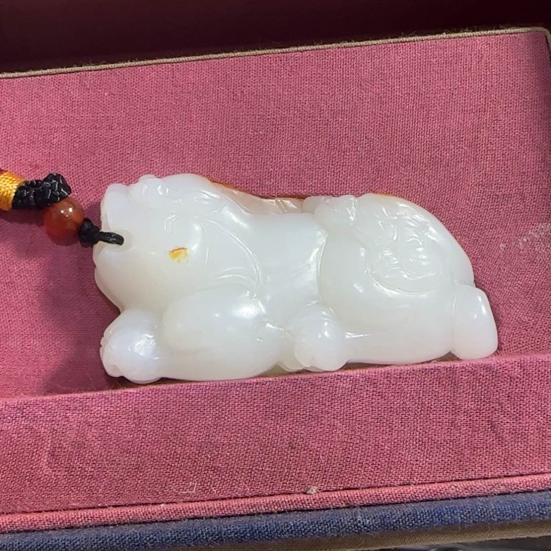 和田玉挂件未镶嵌