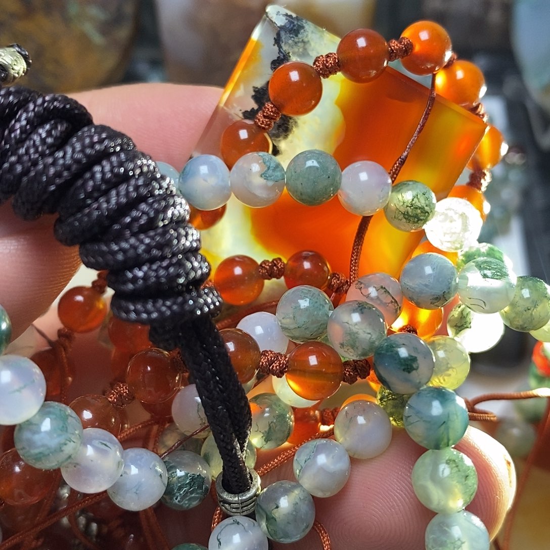 一***己玛瑙/玉髓未镶嵌吊坠(不含链)