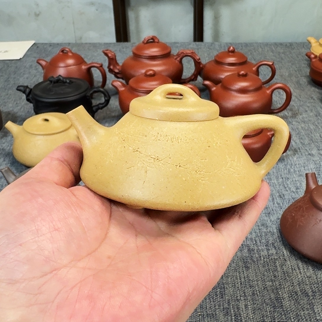 茶壶紫砂全手工紫砂壶文瓢