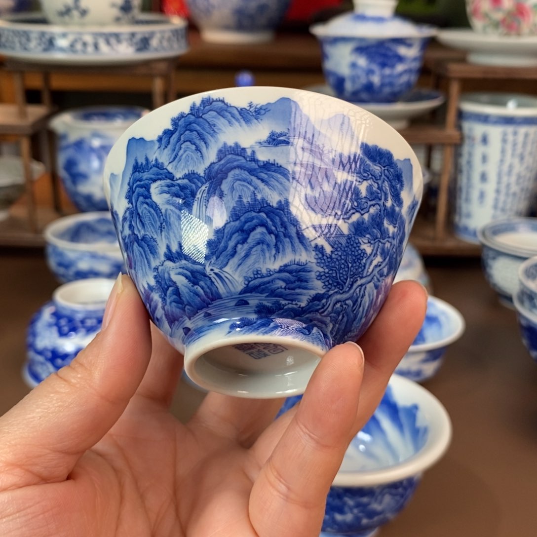 景德镇陶瓷手工手绘