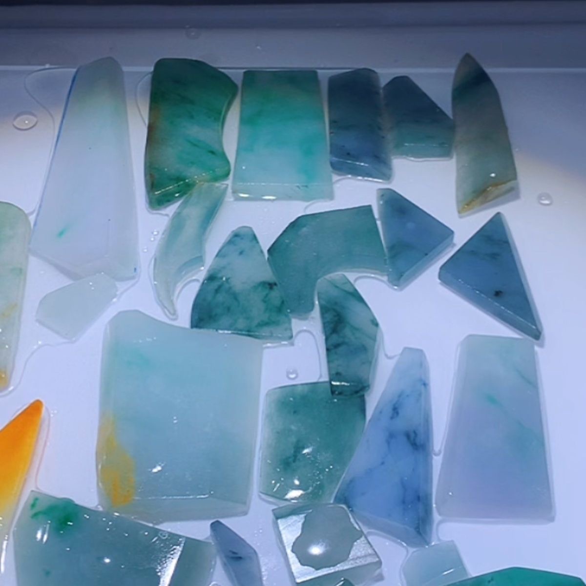 非金属陶瓷手镯 A货边角料镯心料随机发货可加工定制